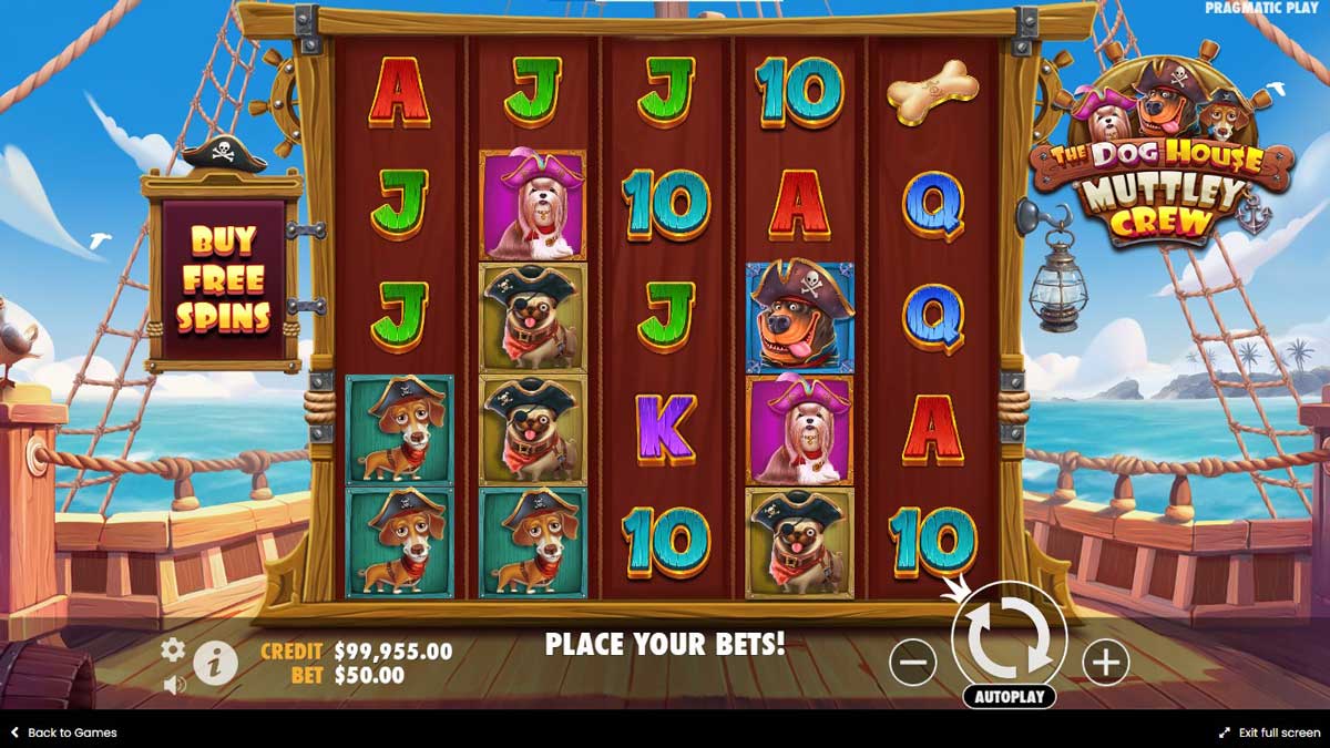 The Dog House Muttley Crew slot machine game