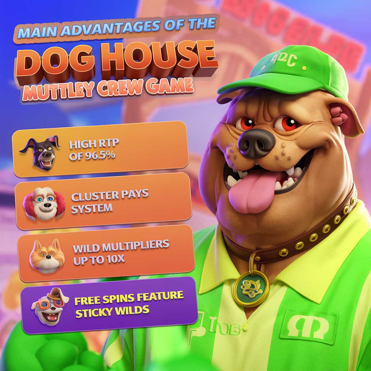 The Dog House Muttley Crew slot machine game